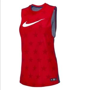 Nike USA Dry Women's USA Americana Tank Red